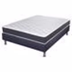 Matelas ressort + Sommier SP18 Volcan 160x200 Record - Hauteur 20 cm - Soutien ferme