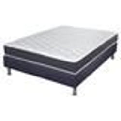 Matelas ressort + Sommier SP18 Volcan 160x200 Record - Hauteur 20 cm - Soutien ferme