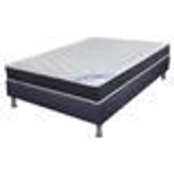 Matelas ressort + Sommier SP18 Volcan 140x190 Rubis - H. 21 cm - Soutien très ferme