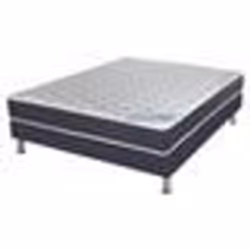 Matelas ressort + Sommier SR15 Volcan 160x200 Rhodes - H. 24 cm - Soutien ferme