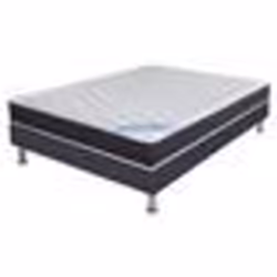 Matelas ressort + Sommier SR15 Volcan 160x200 Rubis - H. 21 cm - Soutien très ferme