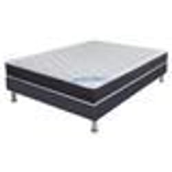 Matelas ressort + Sommier SR15 Volcan 140x190 Rubis - H. 21 cm - Soutien très ferme