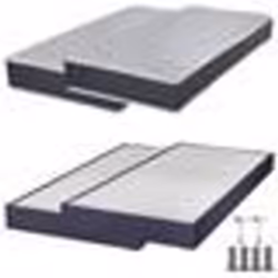 Matelas ressort + Sommier Omega Volcan 2x90x190 Rhodes - H. 24 cm - Soutien ferme