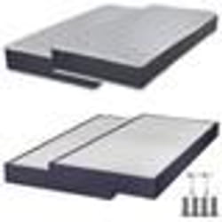 Matelas ressort + Sommier Omega Volcan 2x90x190 Rhodes - H. 24 cm - Soutien ferme