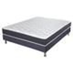 Matelas ressort + Sommier Omega Volcan 140x190 Record - H. 20 cm - Soutien ferme