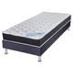 Matelas ressort + Sommier Omega Volcan 90x190 Rubis - H. 21 cm - Soutien très ferme