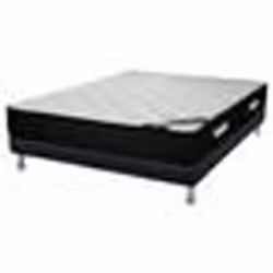 Matelas + Sommier SR9 Deco 140x190 Black Mattress - H. 25 cm - Soutien équilibré