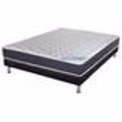 Matelas ressort + Sommier SR9 Deco 160x200 Rhodes - H. 24 cm - Soutien ferme