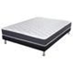 Matelas ressort + Sommier SR9 Deco 160x200 Record - H. 20 cm - Soutien ferme