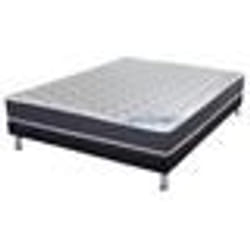 Matelas ressort + Sommier SR9 Deco 140x190 Rubis - Hauteur 21 cm - Soutien très ferme