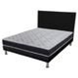 Matelas + Sommier + Tete SR9 Deco 140x190 Malta - Hauteur 20 cm - Soutien très ferme