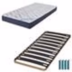 Ensemble literie - EBAC - Melior - Mousse - 90x190 - Soutien ferme - 20 cm