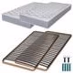 Ensemble literie - Madere - C224 - Matelas mousse 24 cm - 2x90x200 cm - Soutien ferme