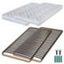 Ensemble literie - Melissa - C224 - Matelas mousse 13 cm - 2x90x190 cm - Soutien ferme