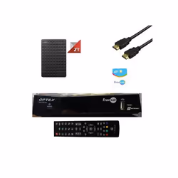 Récepteur Satellite - ORS - 9948 Fransat+ - Disque Dur 2 To - HDMI - Enregistreur Numérique