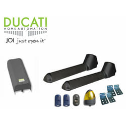 Kit Sw3000 Ducati Home-Automation - Automatisme De Portail - 2 Vantaux De 2m De Long Chacun (Portail Total 4m) Max 400kg