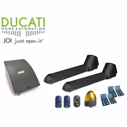 Kit SW7000 Ducati Home-Automation - Automatisme De Portail - 2 Vantaux De 2,25 m De Long (Portail Total 4,5 m) Max 450 kg Mot ...