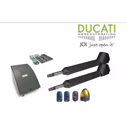 Kit SW7000T Ducati Home-Automation - Automatisme de Portail - 2 Vantaux de 5,2 m de Longueur Totale / 520 kg Kit ouvre-portai ...