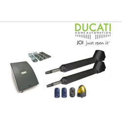 Kit SW7000T Ducati Home-Automation - Automatisme de Portail - 2 Vantaux de 5,2 m de Longueur Totale / 520 kg