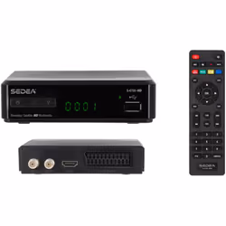 Récepteur Satellite Multimedia – SEDEA S-6700 HD Recevez toutes les chaînes gratuites du satellite de votre choix en Haute Dé ...