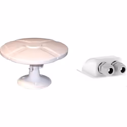 Antenne TV TNT - Offgridtec - TONNA - Amplificateur 40 dB - Omnidirectionnelle - 2 sorties TV