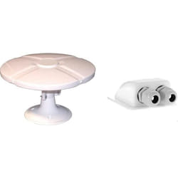 Antenne TV TNT - Offgridtec - TONNA - Amplificateur 40 dB - Omnidirectionnelle - 2 sorties TV
