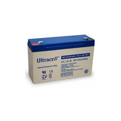 M-e - Batterie plomb étanche - Ultracell UL12-6 - 6v 12ah