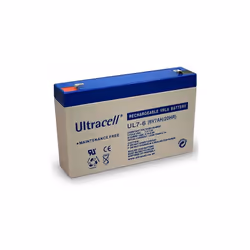 Batterie plomb étanche - Ultracell UL7-6 Batterie VRLA scellée sans entretien pour application jouets enfants / alarme / port ...