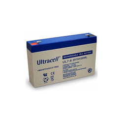 M-e - Batterie plomb étanche - Ultracell UL7-6 - 6v 7ah