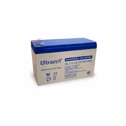 Batterie plomb étanche - Ultracell UL7.5-12 Batterie VRLA scellée sans entretien pour application jouets enfants / alarme / p ...