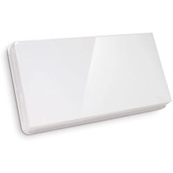 M-e - Antenne satellite plate – Engel Axil AN7080 – 4K, Double Polarisation, Fréquence 10.7 - 12.75 GHz - Blanc