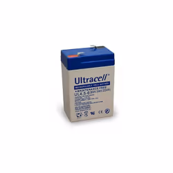 Batterie Plomb Acide - Ultracell UL4.5-6 La batterie au plomb Ultracell UL4.5-6 6V a une grande capacité allant jusqu'à 4500  ...
