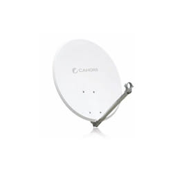 M-e - Antenne Parabole Satellite aluminium - Cahors ant 65HD - 65 cm, Gain 36,3 dB, 12,625 GHz - Blanc