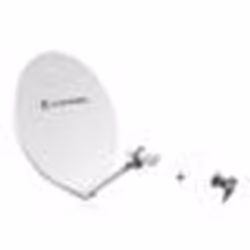 Antenne parabolique - CAHORS - SMC 65 UNI - 65 CM - Gain 362 dB - Fréquence 107-1275 GHz