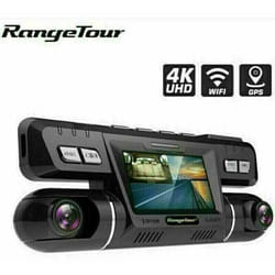 M-e - Caméra 170 Degrés Dash Cam 4K WiFi gps Range Tour - Double Lentille, Full hd 1080P + 1080P, Voiture dvr, Enregistreur Vidéo, Capteur Sony,