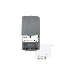 M-e - Kit Amplificateur 35 dB + Alimentation 12 Volts 2 sorties Canaux 21-48 sedea – Gain réglable, Bande de fréquence 470 à 694 MHz