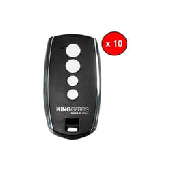Pack 10 Télécommandes stylo 4K - king gates - Emetteur Radio Rolling Code 433.92 MHz à 4 canaux