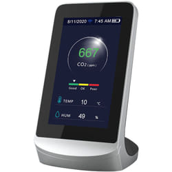 M-e - Détecteur de Dioxyde de Carbone CO2 mètre 4 En 1 wifi ndir - Moniteur de Qualité de l'Air Température Humidité Capteur Testeur