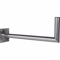 Support mural en Acier Haute Qualité 60 cm WH60 Pour Miroir Satellite – Trou Oblong – Certifié TÜV Stable, léger, résistant a ...