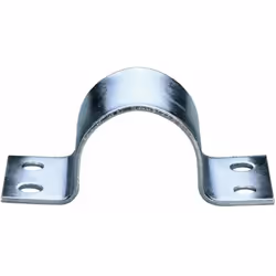 Collier de mât en acier galvanisé 42 mm - FIXATION POUTRE ANTENNE TV TNT Collier de mât pour mât de diamètre Ø 42 mm avec fix ...