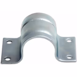 Collier de mât en acier galvanisé 60 mm - FIXATION POUTRE ANTENNE TV TNT Collier de mât pour mât de diamètre Ø 60 mm avec fix ...