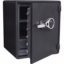 Coffre-fort de sécurité en acier ST-100 - 43L paroi ignifuge 60mm Le coffre-fort de sécurité ST-100 de Megasat avec un volume ...