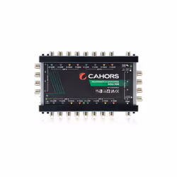 Commutateur Multiswitch DiSEqC 8 Entrée SAT + 1 Entrée TER / 8 sorties TV - Cahors MSU 908 Permet la distribution combinée de ...