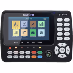 Mesureur de Champ Satellite TV SATLINK ST-5150 Le Satlink ST-5150 est un appareil de mesure combiné pour tous les domaines. L ...