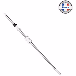 Mât droit traversant pour caravaning TONNA 503701 Ce mât droit traversant pour caravane peut gérer l'élévation et l'orientati ...