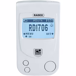 Le RADEX RD1706 peut être utilisé par des professionnels qui travaillent avec des sources de radiation ionisante aussi bien q ...