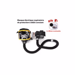 Kit Système Electrique Respiratoire à débit constant + 3x Filtre à cartouche Caractéristiques de l'objet: - Nom du produit :  ...