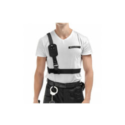 ME - Ceinture pour caméra de sécurité au niveau du torse, harnais pectoral pour caméra corporelle, 1.1m de circonférence au bassin