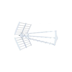 ME - Antenne d'extérieur Trinappe uhf 4K hd amplifiée 55 dB - Filtre 4G, Pré montée, 470-790 MHz, Pour réception très difficile