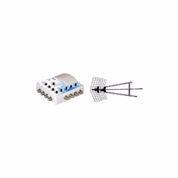 Antenne d'extérieur Trinappe amplifiée 57 dB UHF 4K HD Metronic 415049 + Amplificateur TV TNT Intérieur Filtre 4G Blanc 37201 ...